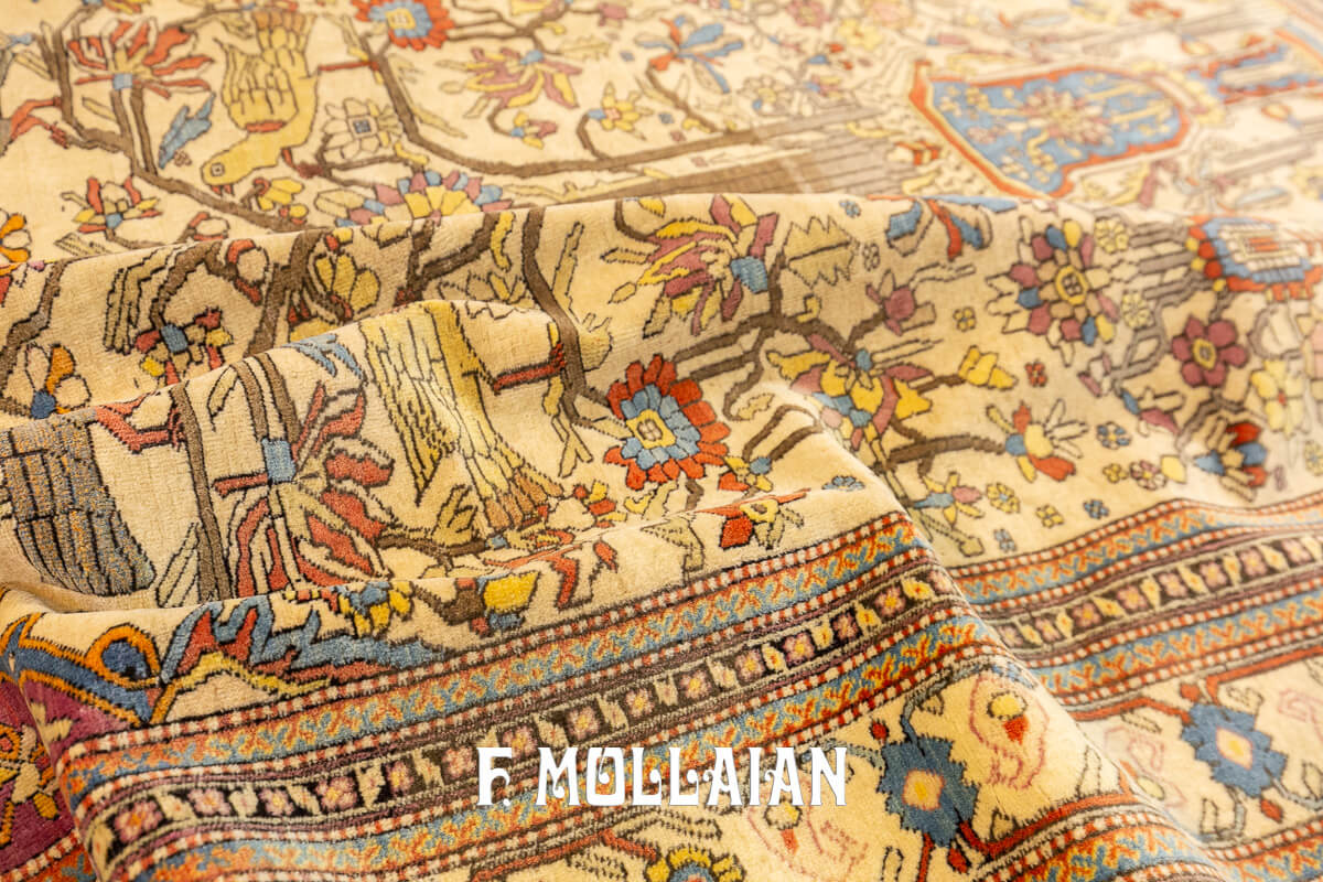 Tappeto Keshan Mohtasham Misura Particolare n°:794107